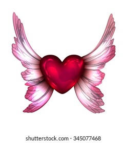 bright heart, a gift on Valentine's Day   
