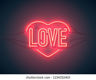 37,715 Neon red heart Images, Stock Photos & Vectors | Shutterstock