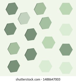 Bright hexagons, wallpaper or background, 