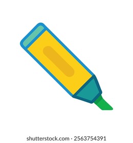 Bright Highlighter for Emphasis Icon Design