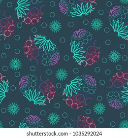 Bright, a holiday Easter eggs. Happy easter - vector, seamless pattern