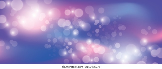 Bright holographic background with sparkles, vector illustration.