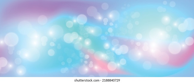 Fondo holográfico brillante con chispas, ilustración vectorial.