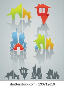bright homes images, colorful and monochrome images