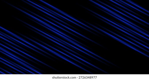 Brillante haz Horizontal de luz sobre fondo negro. Efecto láser brillante que crea estética futurista y de ciencia ficción. Adecuado para temas de tecnología, energía, velocidad y diseño digital.