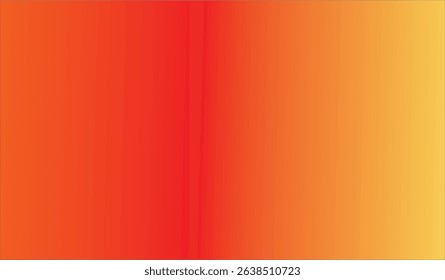 Bright horizontal gradient from red-orange to soft yellow. Perfect for summer themes, digital art, and modern visual designs.