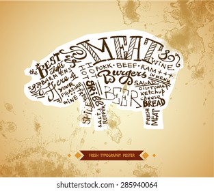 Bright hot summer coffee time, cafe menu and advertising motivation beautiful font text composition, coffee it's always good idea, good mood, coffee love