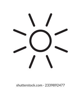 Bright Icon In Trendy Design Vector Eps 10, Editable Stroke