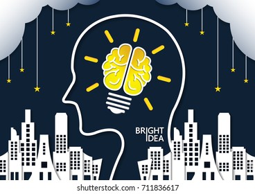 Bright idea Business Vector Illustration