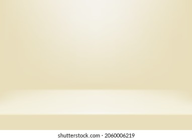 Bright illuminated room vector illustration