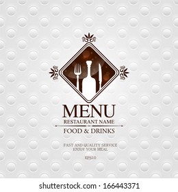 Bright illustration for restaurant menu.