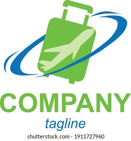 A bright and interesting logo for a travel company. If you are interested in how to make a logo for a travel company, then you have found the answer.