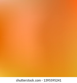 Bright interesting vector texture. Creative splash and spreading spot. Vector illustration flat. Orange psychedelic design, made with random color spots.