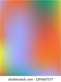 Bright interesting vector texture. Creative splash and spreading spot. Vector illustration cover. Blue psychedelic design, made with random color spots.