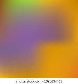 Bright interesting vector texture. Graceful splash and spreading spot. Vector illustration flyer. Orange psychedelic design, made with random color spots.