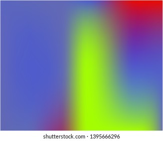 Bright interesting vector texture. Graceful splash and spreading spot. Vector illustration flyer. Blue psychedelic design, made with random color spots.