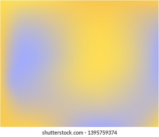 Bright interesting vector texture. Graceful splash and spreading spot. Vector illustration cover. Yellow psychedelic design, made with random color spots.