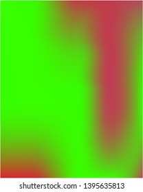 Bright interesting vector texture. Great splash and spreading spot. Vector illustration shape. Green psychedelic design, made with random color spots.