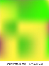 Bright interesting vector texture. Great splash and spreading spot. Vector illustration show. Yellow psychedelic design, made with random color spots.