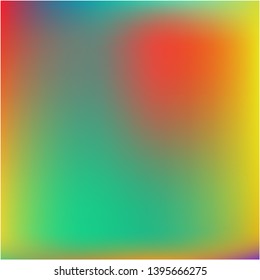 Bright interesting vector texture. Great splash and spreading spot. Vector illustration shape. Green psychedelic design, made with random color spots.