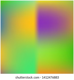 Bright interesting vector texture. Great splash and spreading spot. Vector illustration shape. Green psychedelic design, made with random color spots.