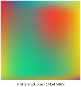 Bright interesting vector texture. Great splash and spreading spot. Vector illustration shape. Green  and orange psychedelic design, made with random color spots.