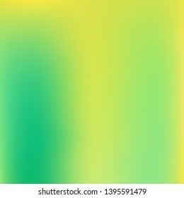 Bright interesting vector texture. Vector illustration presentation. Magic splash and spreading spot. Green psychedelic design, made with random color spots.