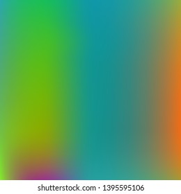 Bright interesting vector texture. Vector illustration space. Interesting splash and spreading spot. Green psychedelic design, made with random color spots.