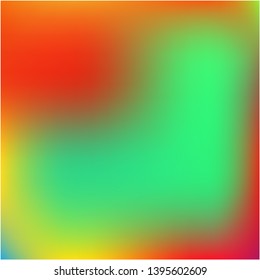 Bright interesting vector texture. Vector illustration invite. Creative splash and spreading spot. Green psychedelic design, made with random color spots.