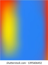 Bright interesting vector texture. Vector illustration shape. Interesting splash and spreading spot. Blue psychedelic design, made with random color spots.
