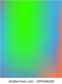 Bright interesting vector texture. Vector illustration flyer. Juicy splash and spreading spot. Green psychedelic design, made with random color spots.