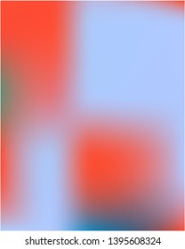 Bright interesting vector texture. Vector illustration show. Amazing splash and spreading spot. Blue psychedelic design, made with random color spots.