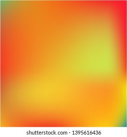 Bright interesting vector texture. Vector illustration presentation. Unreal splash and spreading spot. Yellow psychedelic design, made with random color spots.