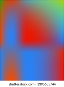 Bright interesting vector texture. Vector illustration concept. Juicy splash and spreading spot. Blue psychedelic design, made with random color spots.