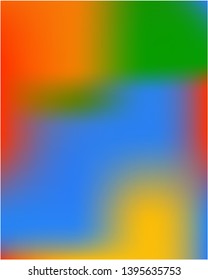 Bright interesting vector texture. Vector illustration show. Magic splash and spreading spot. Blue psychedelic design, made with random color spots.