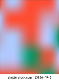 Bright interesting vector texture. Vector illustration flat. Trendy splash and spreading spot. Red psychedelic design, made with random color spots.