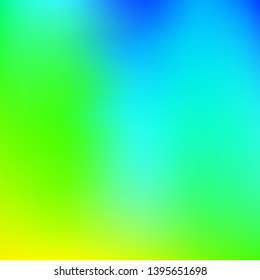 Bright interesting vector texture. Vector illustration shape. Unreal splash and spreading spot. Blue psychedelic design, made with random color spots.