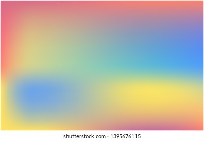 Bright interesting vector texture. Vector illustration shape. Pretty splash and spreading spot. Blue psychedelic design, made with random color spots.