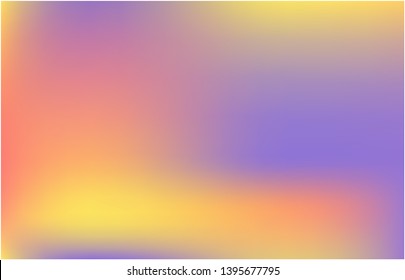 Bright interesting vector texture. Vector illustration space. Magic splash and spreading spot. Yellow psychedelic design, made with random color spots.