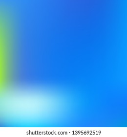 Bright interesting vector texture. Vector illustration concept. Great splash and spreading spot. Blue psychedelic design, made with random color spots.