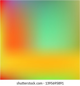 Bright interesting vector texture. Vector illustration flat. Graceful splash and spreading spot. Yellow psychedelic design, made with random color spots.