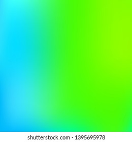 Bright interesting vector texture. Vector illustration presentation. Unreal splash and spreading spot. Green psychedelic design, made with random color spots.