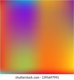 Bright interesting vector texture. Vector illustration cover. Pretty splash and spreading spot. Orange psychedelic design, made with random color spots.