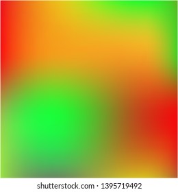 Bright interesting vector texture. Vector illustration flat. Great splash and spreading spot. Red psychedelic design, made with random color spots.
