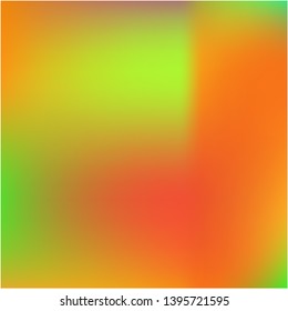 Bright interesting vector texture. Vector illustration cover. Strange splash and spreading spot. Orange psychedelic design, made with random color spots.