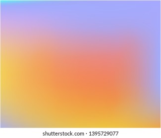 Bright interesting vector texture. Vector illustration concept. Graceful splash and spreading spot. Orange psychedelic design, made with random color spots.