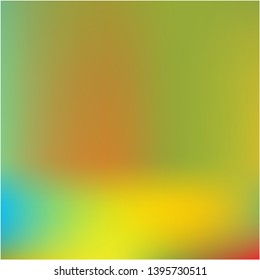 Bright interesting vector texture. Vector illustration cover. Pretty splash and spreading spot. Green psychedelic design, made with random color spots.