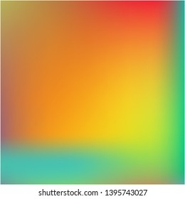Bright interesting vector texture. Vector illustration space. Unreal splash and spreading spot. Orange psychedelic design, made with random color spots.