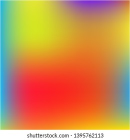 Bright interesting vector texture. Vector illustration layout. Great splash and spreading spot. Red psychedelic design, made with random color spots.