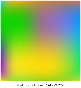 Bright interesting vector texture. Vector illustration layout. Startling splash and spreading spot. Green psychedelic design, made with random color spots.